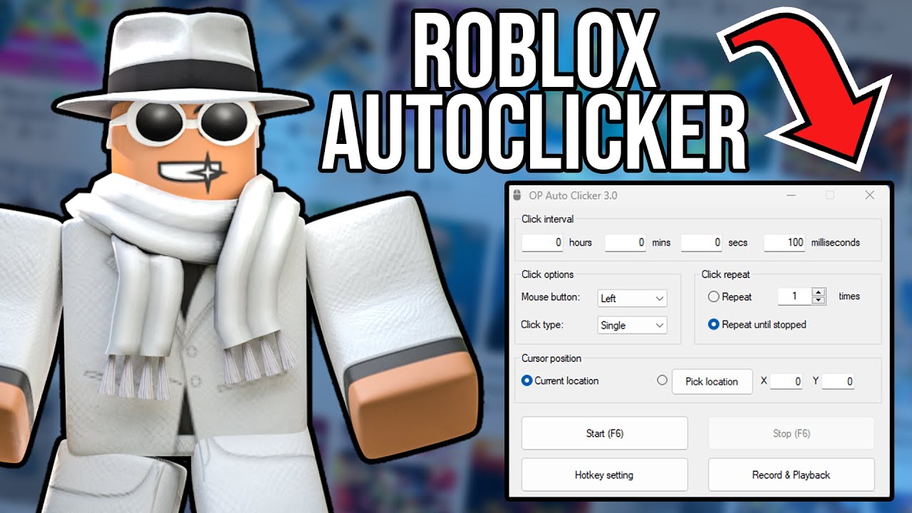 How to get the best free auto clicker for Roblox 