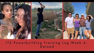 Training Log Week 4: Juggernaut Powerbuilding AI