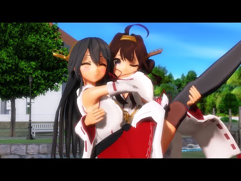 【MMD艦これ】金剛さんと榛名さんで「ﾀﾞﾝｽﾀﾞﾝｽﾃﾞｶﾀﾞﾝｽ」