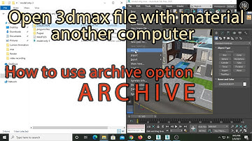 Open 3dmax File with Material another computer (Hindi/Urdu)