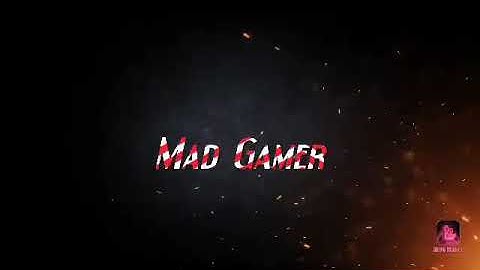 How to make intro like lokesh gamer for youtuber