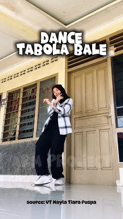 INI JUARANYA NIH!! Dance TABOLA BALE by Nayla Tiara #joget #lagutimur #hijab #viral #tiktok #fyp