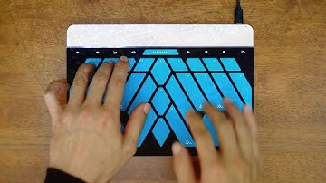 Modular MPE with Sensel Morph Buchla Thunder Overlay and Expert Sleepers FH-2