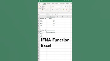 IFNA in Excel: Fix Errors with One Simple Formula!