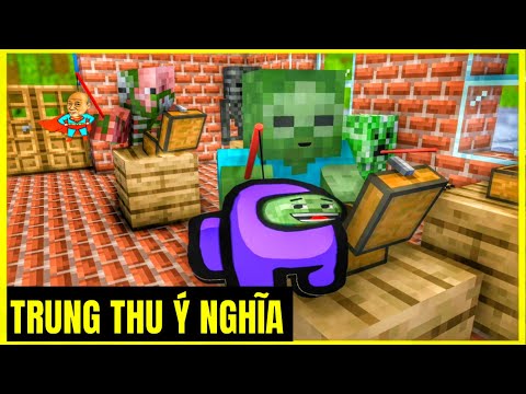 [ Lớp Học Quái Vật ] TRUNG THU Ý Nghĩa Của Lớp | Minecraft Animation