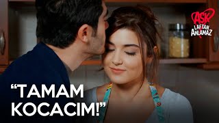 Murat ve Hayat'ın mutfaktaki dayanışması! | Aşk Laftan Anlamaz 20.Bölüm