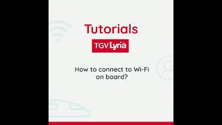 TGV Lyria tutorials | How to connect to Wi-Fi on board? screenshot 1