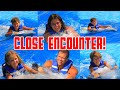 INCREDIBLE CLOSE ENCOUNTER | DOLPHIN PULLS THIRTEEN YEAR OLD UNDERWATER