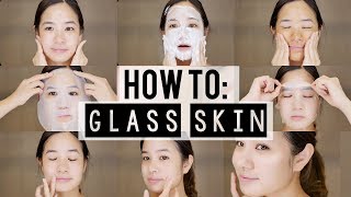 How to: KOREAN 10 Step Skincare Routine | Glass Skin