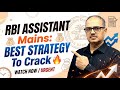 RBI Assistant Mains Strategy 2026 🚀 कैसे Crack करें? Full Plan | Amar Sir