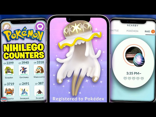 Pokémon GO: Nihilego Ultra Beast Raid Guide (Best Counters & Weaknesses)