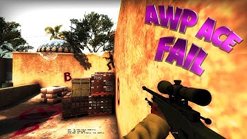 Insane CSGO AWP Ace Fail :: GABEN PLS (CS:GO Competitive Clip)