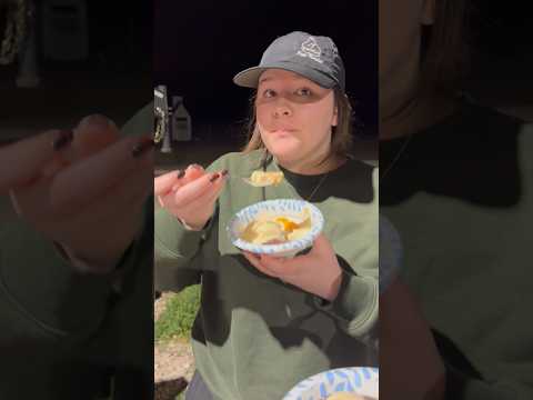 Dutch Oven Peach Cobbler Reveal and Tasting