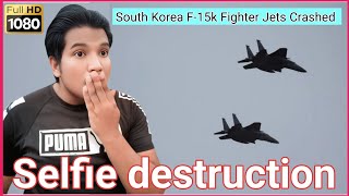 South Korea F-15K Fighter Jets Crashed By Zamal Hussain - ZH