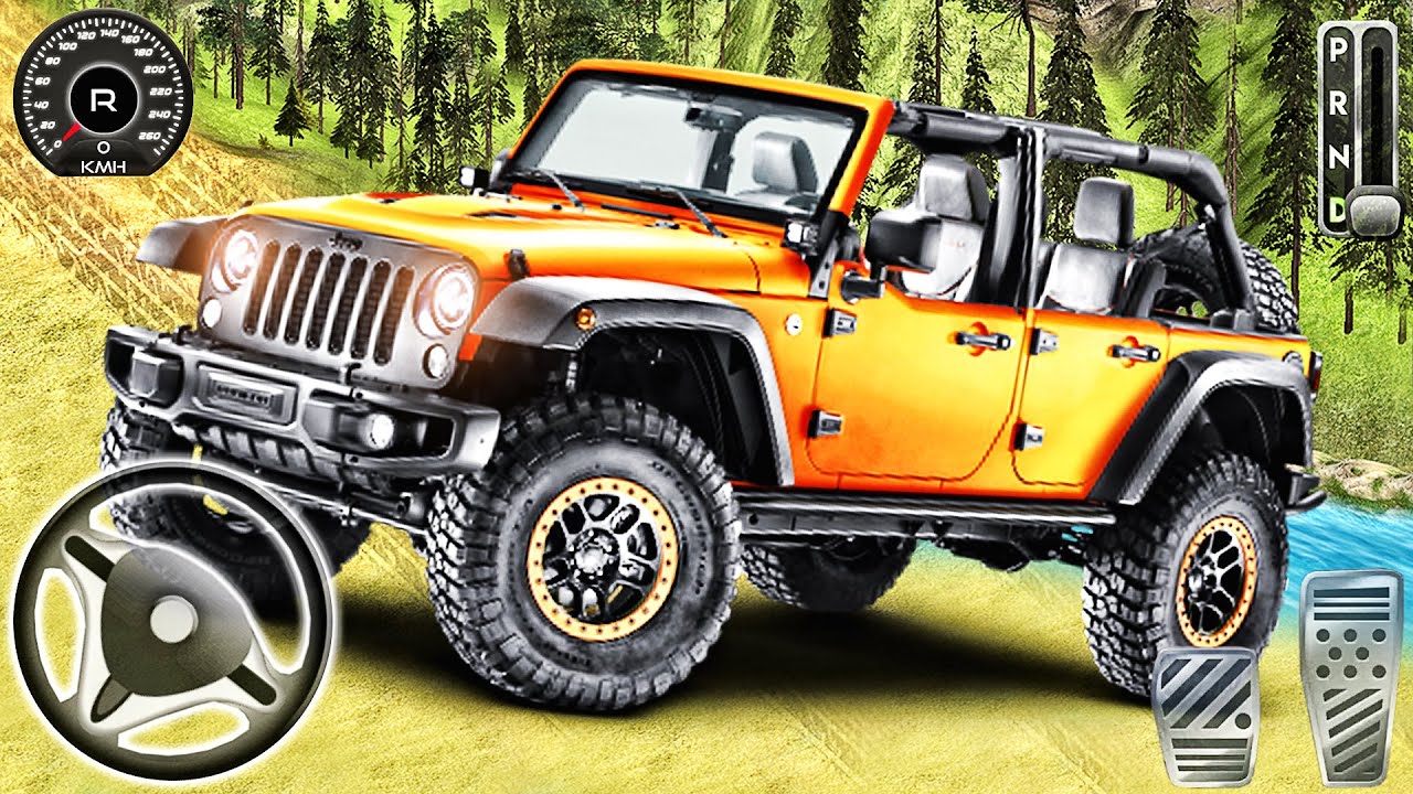 Offroad jeep simulator