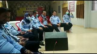 Lapas Barelang Tembesi Mkn Brjy Srt Brmawah Bersama Kalapas Baru.