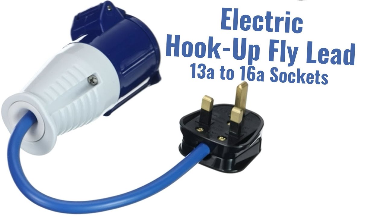 Motorhome Electric Hook Up Fly Lead Power your motorhome from a 13a