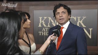 M. Night Shyamalan On His 2nd R-Rating For 'Knock At The Cabin' & 3 Words That Describe His Films