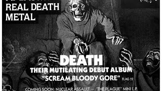 Sneak Peek: Death's 'Scream Bloody Gore' Relapse Records Vinyl Reissue 2016