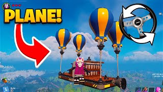 How to Build A Turning Plane/Balloon! (LEGO Fortnite)