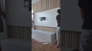 TV wall DIY