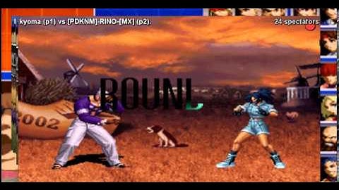 [GGPO KOF 2002] kyoma vs [PDKNM]-RINO-[MX]  (16-10-2013)