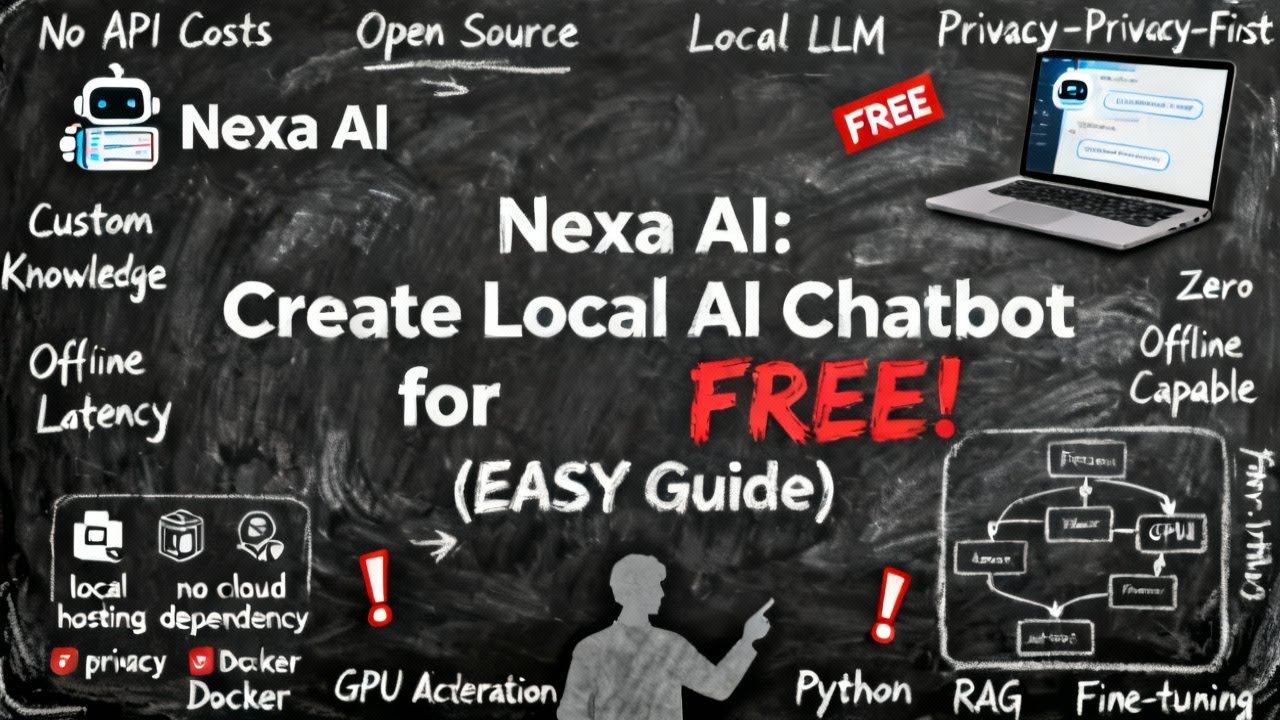 Nexa AI: Create Local AI Chatbot for FREE! (EASY Guide) - YouTube