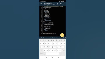 ARMSTRONG NUMBERS || 1-1000|| PYROID APP||PYTHON|| USING PHONE