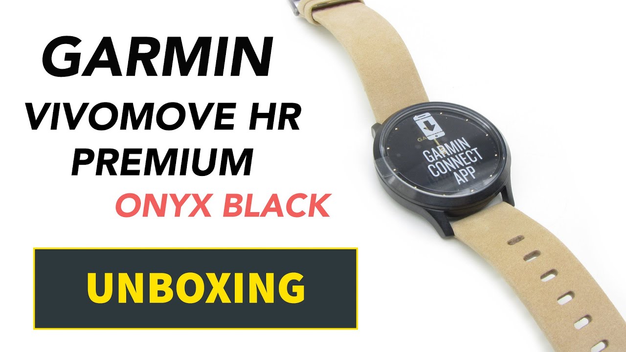 garmin vivomove hr premium sports watch