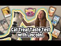 Testing Cat Treats with Lincoln! || How To Coeliac