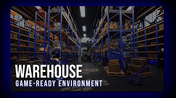 Warehouse | Game-Ready Environment | Unreal Engine 5.