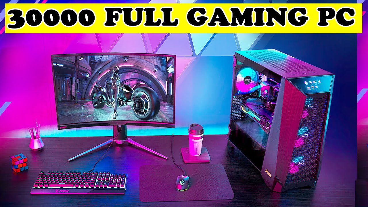 Full Gaming PC Build | Gaming Pc | 30000 Full - YouTube