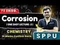 Corrosion One Shot Lecture-3 | Chemistry FE SPPU | 10 Marks Confirm | PRANAV SIR