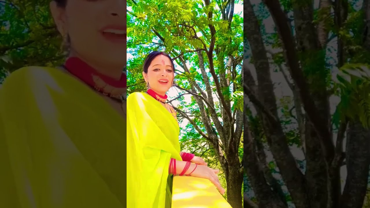 Hey suwa tera bana songgarhwali song kumauni song  uttarakhand  trendingshorts  viralvideo  saree