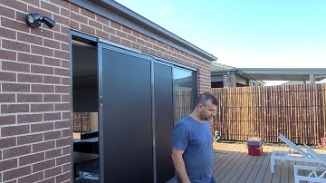 self closing hardware installed with security screens for pool safe