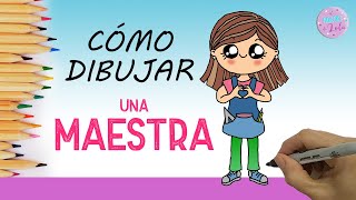 👩🏫 CÓMO DIBUJAR UNA MAESTRA KAWAII 💕 paso a paso / How to draw a teacher 👩🏫 CÓMO DIBUJAR UNA MAESTRA KAWAII 💕 paso a paso / How to draw a teacher
