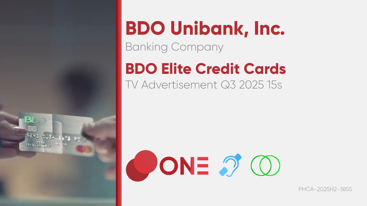 BDO Elite Credit Cards TV Ad Q3 2025 15s (Philippines) [CC/ST] - YouTube