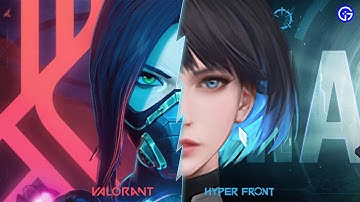 VALORANT VS HYPER FRONT Comparison of All Agents & Heroes | Too Similar? 🤔