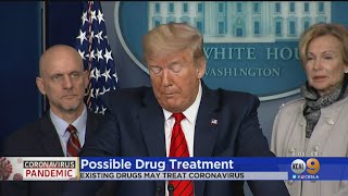 Trump Pushes FDA To Fast-Track Treatments For COVID-19