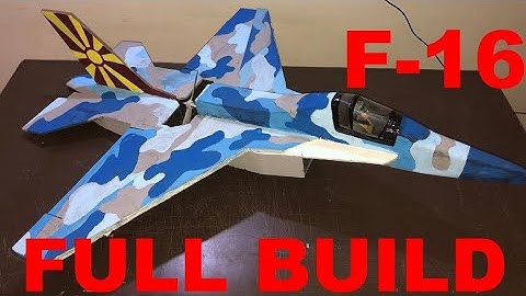 F-16 RC-Jet (Full Build)