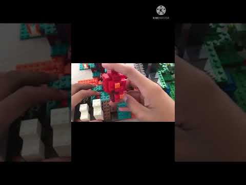 how to connect new lego minecraft nether sets