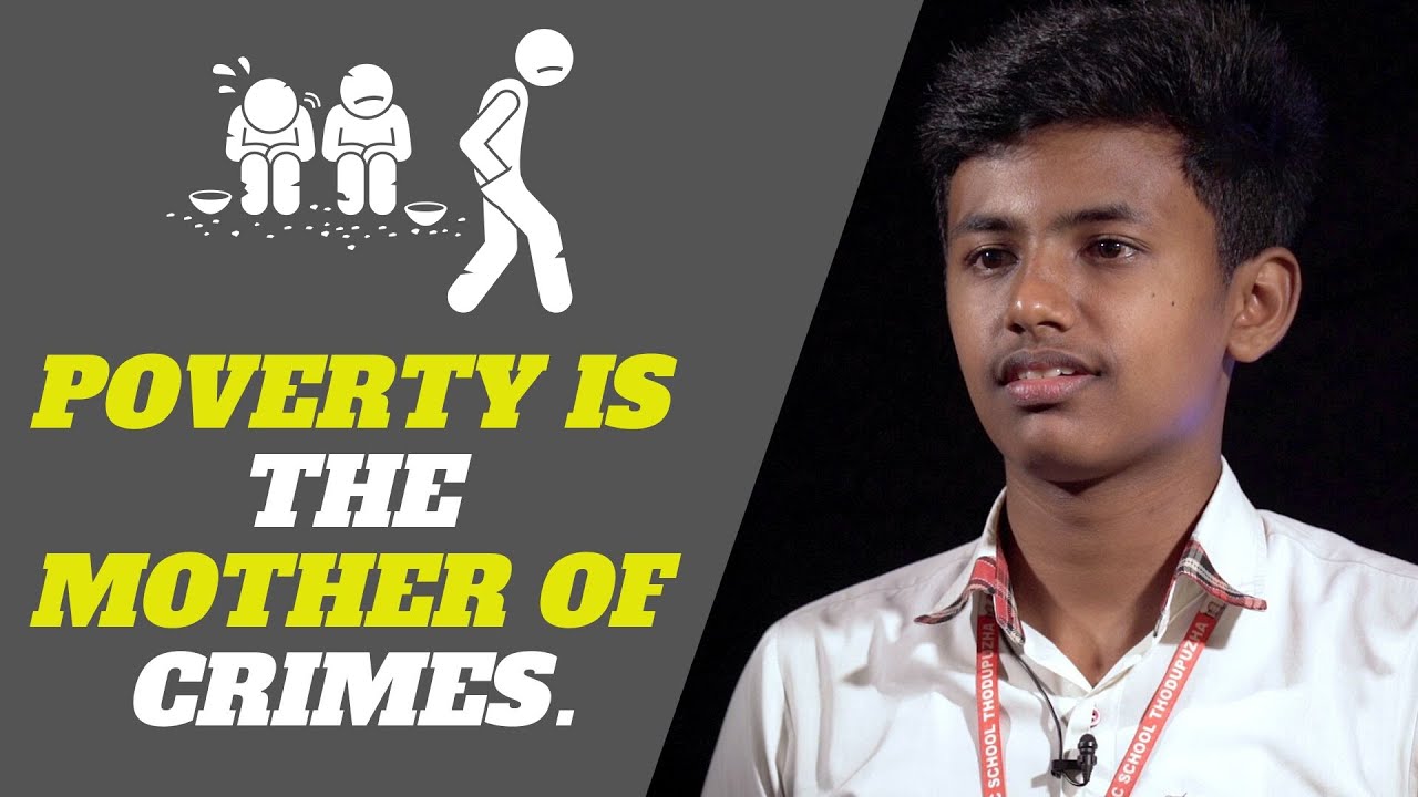 short speech on poverty in india