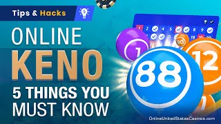 Playing Keno Online | 5 Things You Must Know screenshot 3