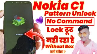 Nokia C1 No Command Fix | Hard Reset Nokia C1 TA-1165 Fix No Command Without Box | Nokia C1 Reset