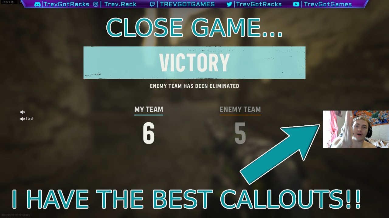 I HAVE THE BEST CALLOUTS!!! | RANKED VANGUARD