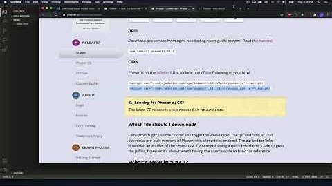 JavaScript Phaser Hello World