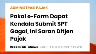 Download lagu Submit SPT Gagal, terjadi Kesalahan server || ini 4 Langkah Solusinya #tutorialpajak