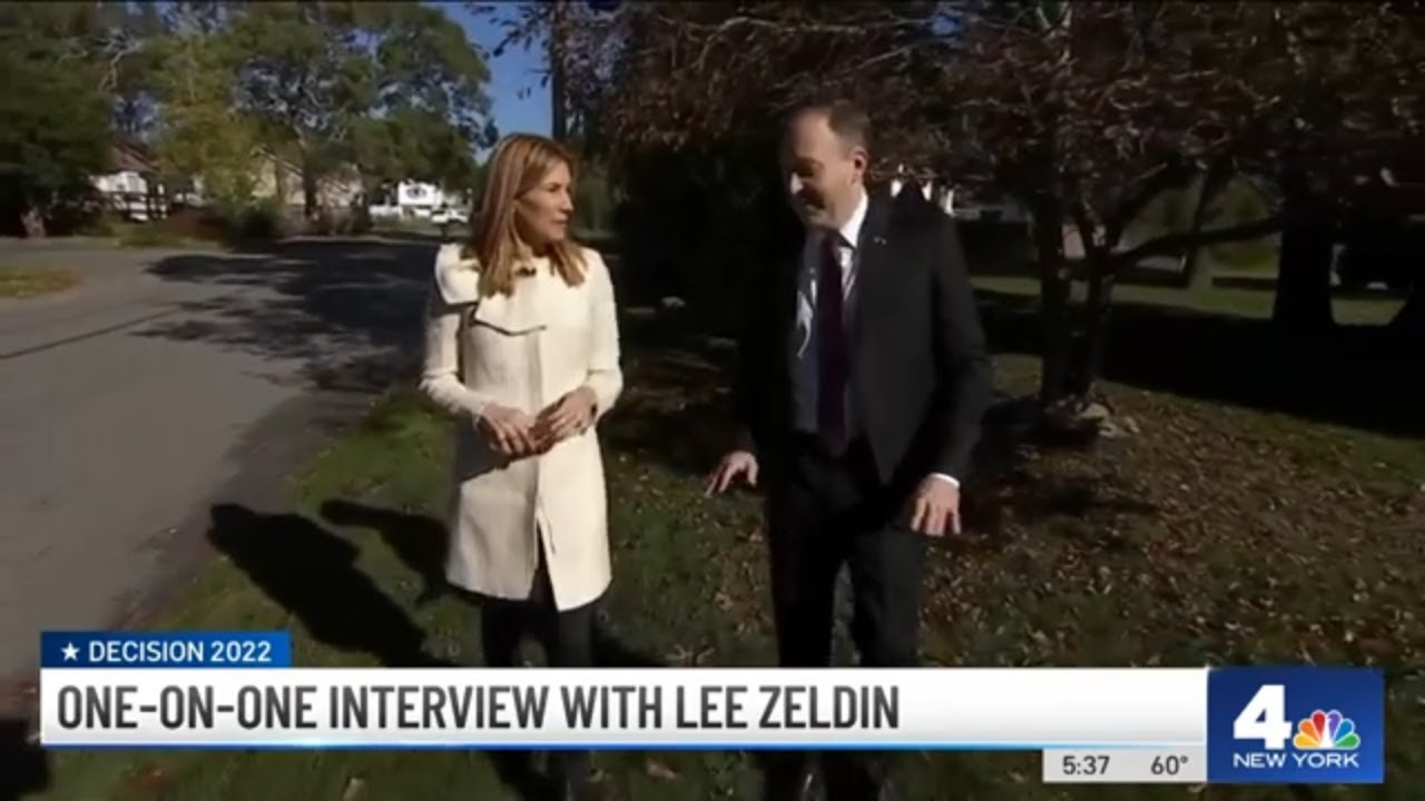 2022 New York Governor Race: One-on-One Interview With Lee Zeldin | NBC New  York - YouTube