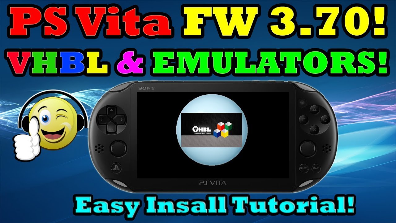 Ps Vita 3 70 Vhbl Emulators Installation With Psp Demo Install Youtube