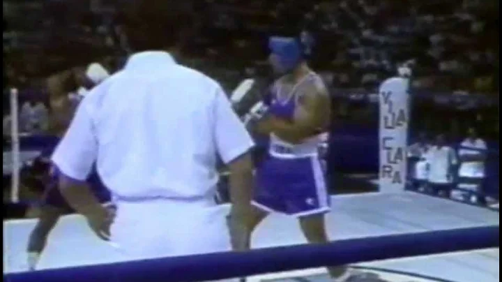 1987 CUB-USA Angel Espinosa vs Fabian Williams 75 kg